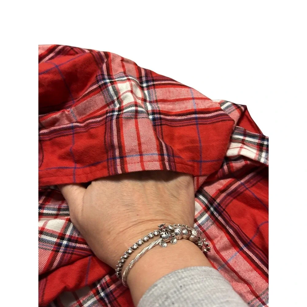 Colsie‎ Red Plaid Flannel Pajama Pants Lounge Bottoms XXL